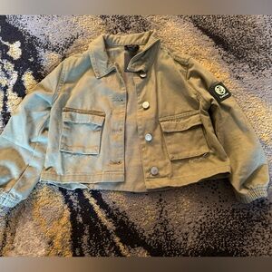 Bebe Toddler Green Jacket